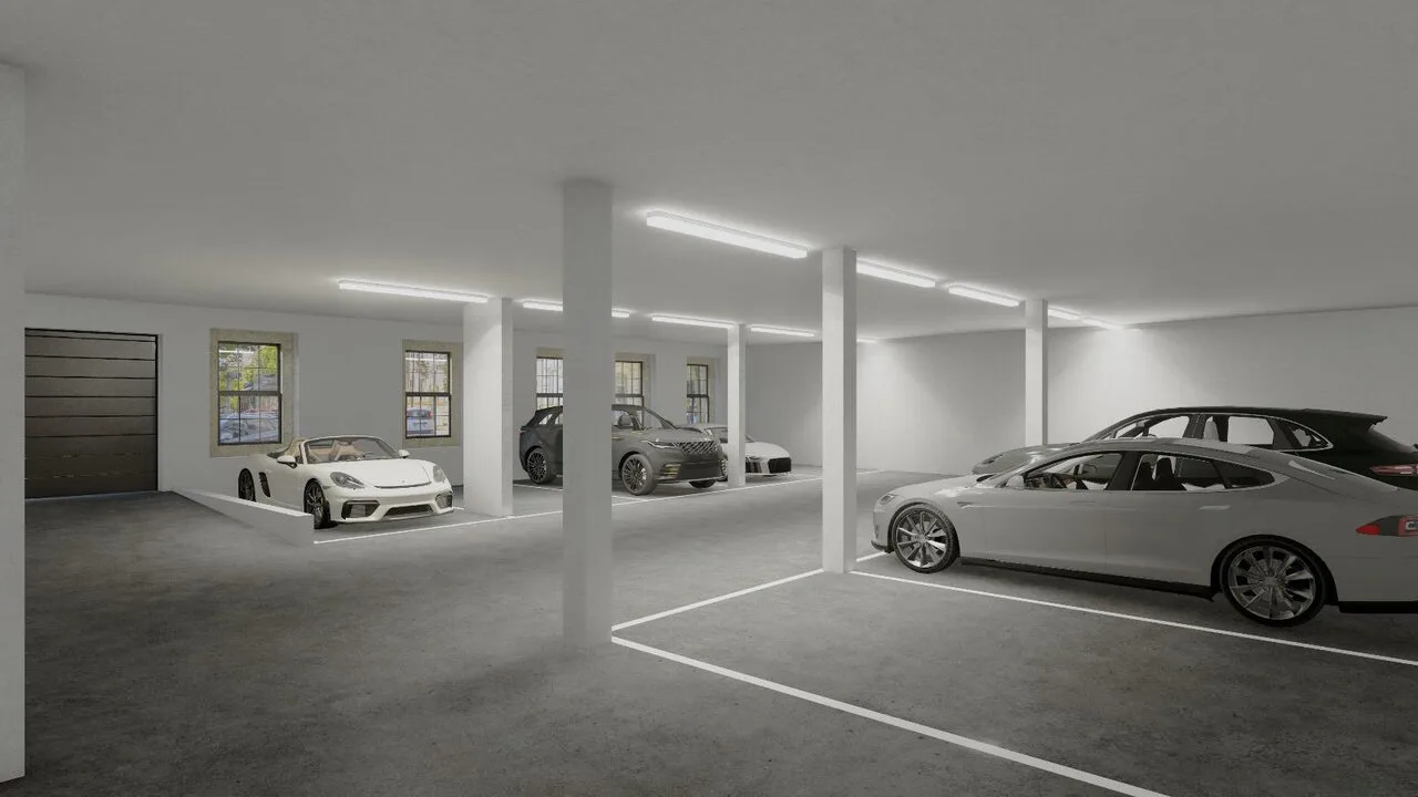 Garagem privativa, Oliveira Plaza